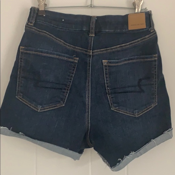 Next Level Stretch High Rise Jean Shorts - Picture 3 of 3